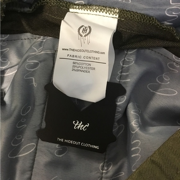 Hideout Clothing “Soul” Round Pocket Cargo Joggers - Size Medium - NWT - Picture 5 of 5